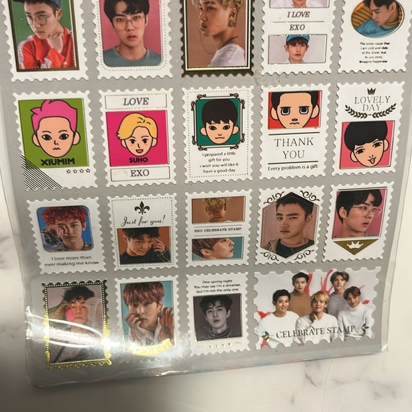 K Pop EXO Sticker collection - Picture 5 of 5